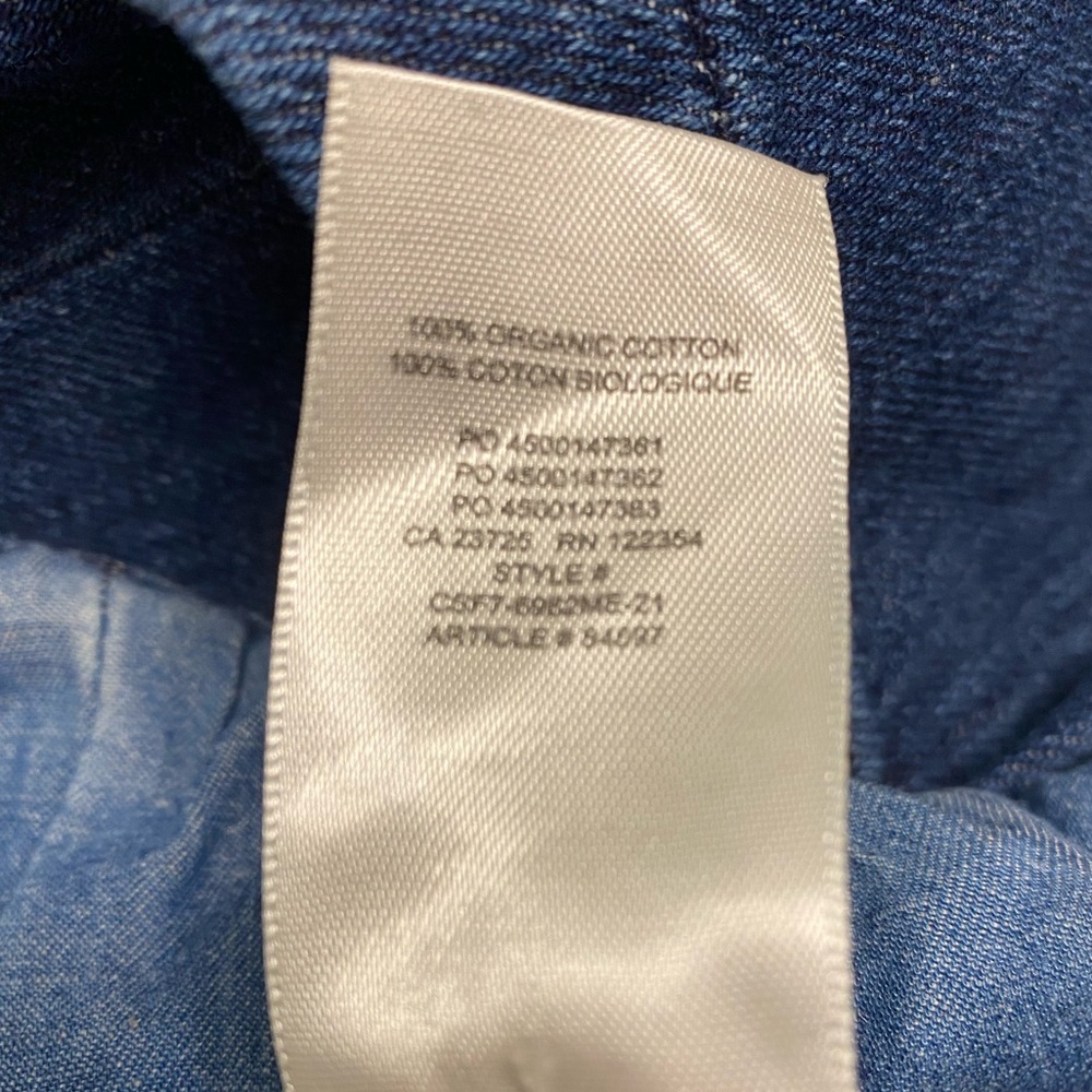 Aritzia Wilfred Free Paperbag Belted Wide Leg High Rise Jeans Size 4 - Picture 9 of 9